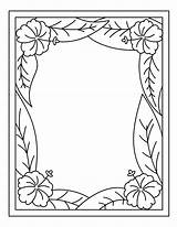 Border Coloring Pages For Adults sketch template