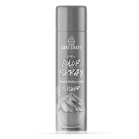 Cake Craft Edible Color Spray - Silver, 1.5 oz - QFC