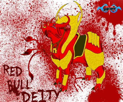 RED BULL DEITY by ShinFalga on Newgrounds