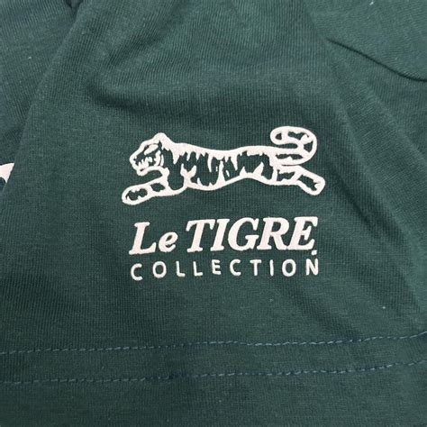 Le TIGRE logo shirt Never worn before Size:... - Depop