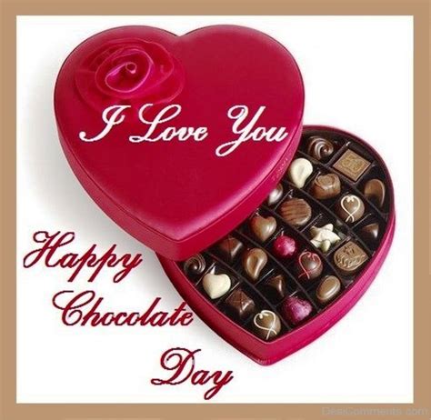 I Love You Happy Chocolate Day - Desi Comments