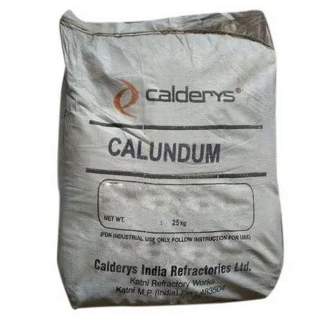 Calderys Calundum Refractory Castables, Packaging Size: 25 Kg ...