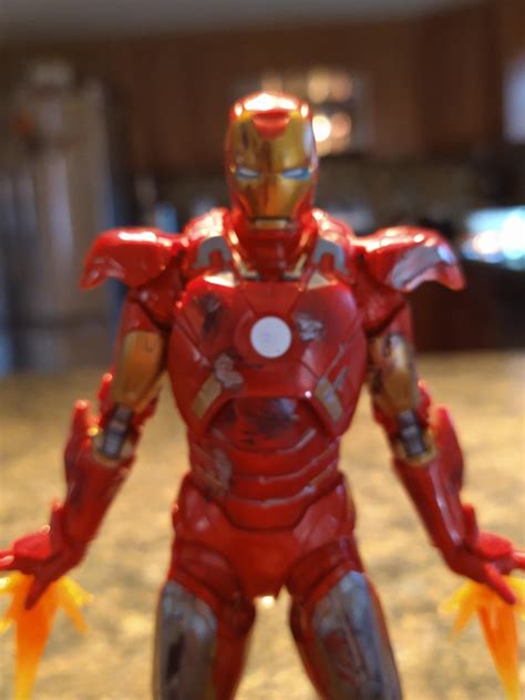 Here is a Mark 7 Iron Man I customized to be battle damaged from the ...