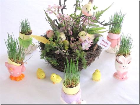 Grow Your Own Wheat Grass for Easter - Crafts a la mode