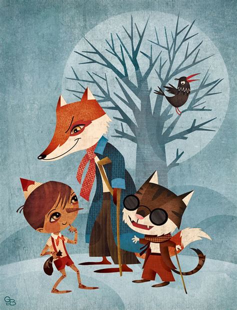 Pinocchio | Pinocchio meets the cat and the fox | Gaia | Flickr