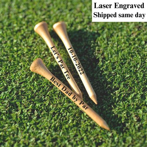 Personalized Golf Tees, Engraved Golf Tees, Engraved Golf Gift, Custom Golf Tees, Laser Engraved ...