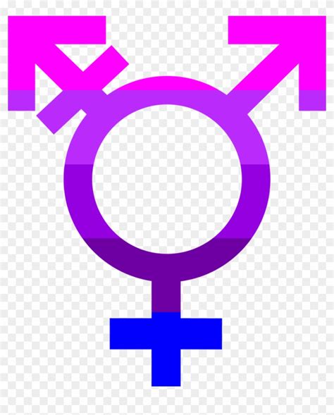 Transgender Symbol By Pride-flags - Lgbt Symbol - Free Transparent PNG Clipart Images Download