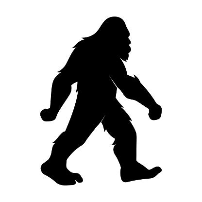 Vector Transparente PNG Y SVG De Sasquatch Bigfoot Flat Negro