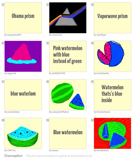 Obama prism - Drawception