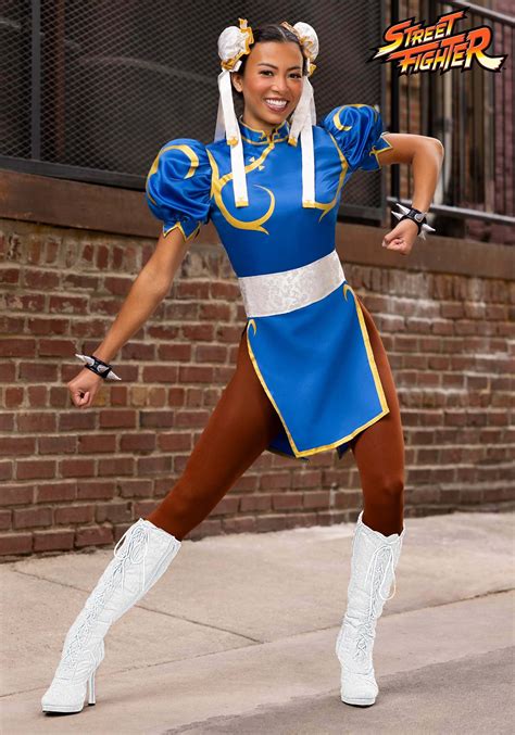 Exclusive Street Fighter Chun Li Costume for Women