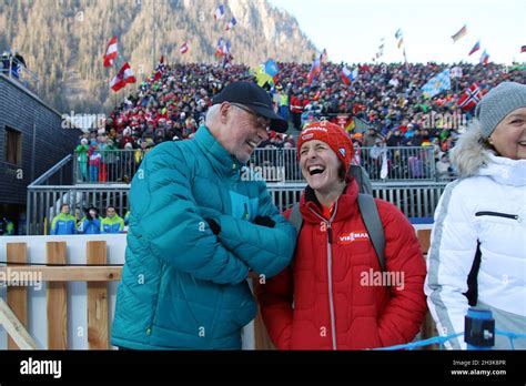 IBU Biathlon Relay Men - Ruhpolding Stock Photo - Alamy