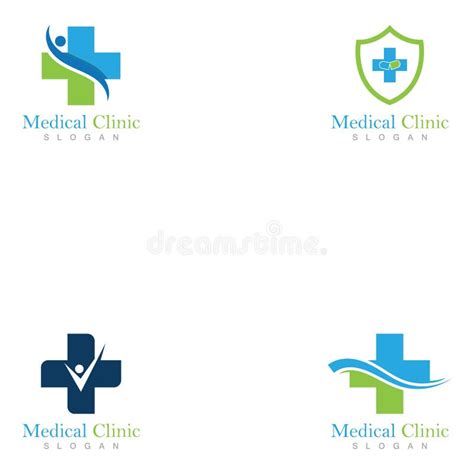 Medical Clinic Logo and Design Vector Health. Stock Vector ...