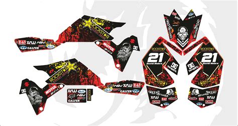 Suzuki LTR 450 Graphics d105 – Krazygraphics.com