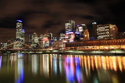 Melbourne skyline stock photo. Image of city, australian - 14931340