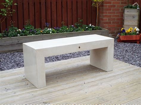 Concrete Bench Concrete Seat Stone Bench Concrete Furniture Indoor or ...