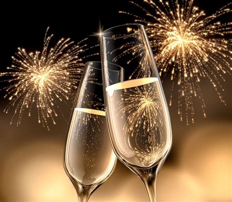 Pin by helen bej on Silvester.New year´s eve | Happy new year greetings, Champagne, Happy new ...