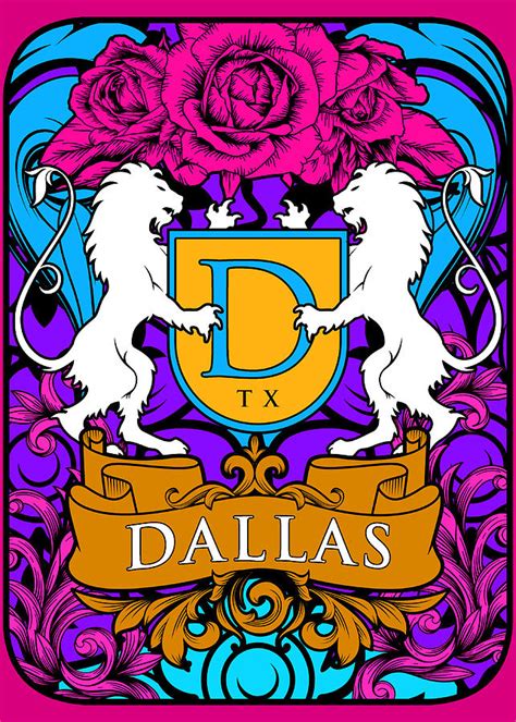 Dallas Tx Digital Art by Anomalius Artwork | Fine Art America