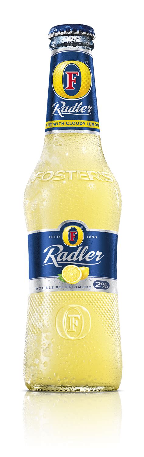 Foster's radler beer. Designed by BrandMe | Beer brands, Beer brewing, Beer