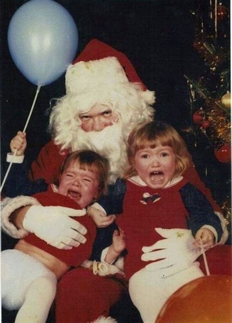 These 30 Creepy Vintage Santa Claus Photos That Will Give You Nightmares ~ vintage everyday