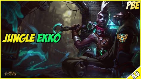 Ekko Jungle Guide PBE - FULL GAMEPLAY by a Challenger | League of ...