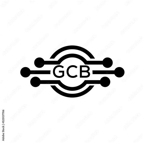 GCB letter logo. GCB best white background vector image. GCB Monogram ...