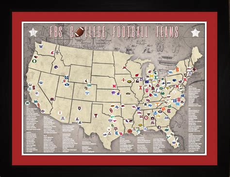 College Football Team Logo Map College football - anacollege