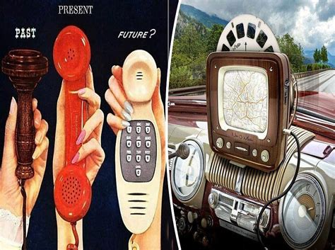 Back to the future: Retro images reveal predictions for how life would ...