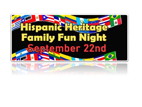 Hispanic Heritage Family Fun Night is September 22nd at 5:00! | Enterprise Charter School