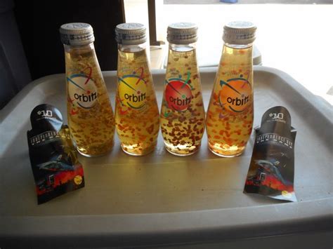 my 1997 Orbitz soft drink collection (along with Orbitz Independence Day - The Game ads ...