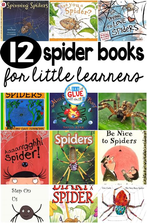 12 Spider Books for Little Learners