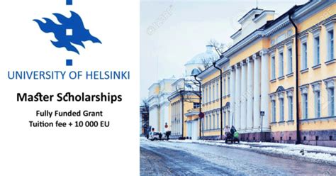 International Masters Programs Scholarships - University Of Helsinki ...