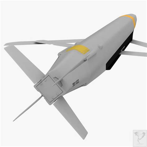 3d model gbu 39b small diameter bomb