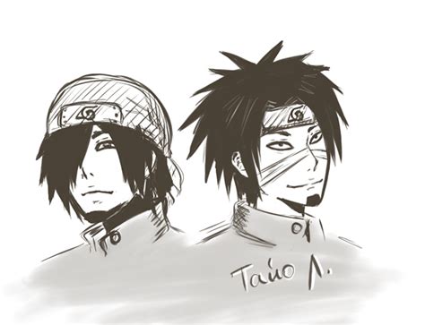 Naruto: Kotetsu and Izumo by Tayo-kun on DeviantArt