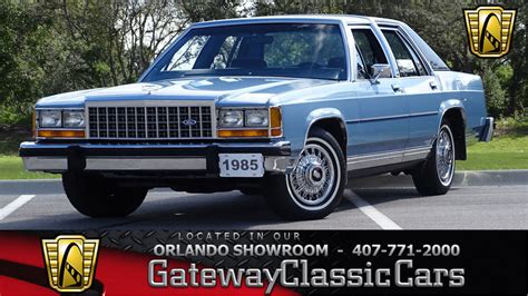 1985 Ford LTD is listed Såld on ClassicDigest in Lake Mary by Gateway Classic Cars for $11995 ...