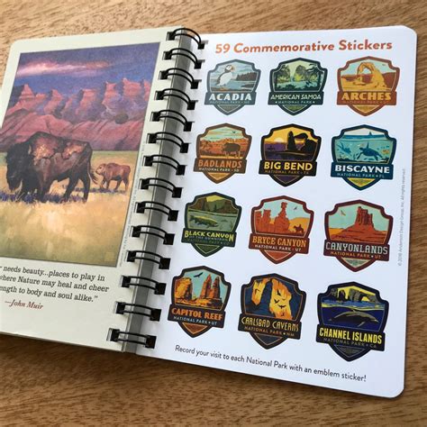 national park passport book stickers - Cassi Penn