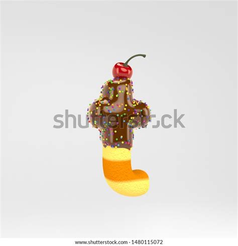 Letter T Lowercase Cake Font Chocolate Stock Illustration 1480115072 ...