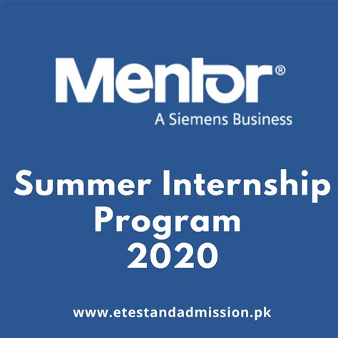 Mentor Graphics Internship Program 2020 - Etest And Admission