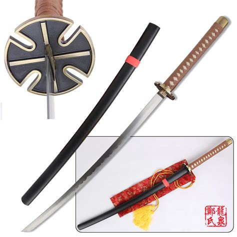 Free Shipping 41 Inch Cosplay Inuyasha Tessaiga Replica Sword Carbon ...