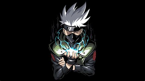 2560x1440 Resolution Kakashi Hatake HD Naruto Dark Black Art 1440P Resolution Wallpaper ...