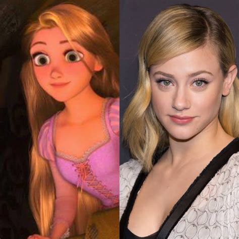 Lili Reinhart as Rapunzel in Tangled Live-Action - Petitions.net