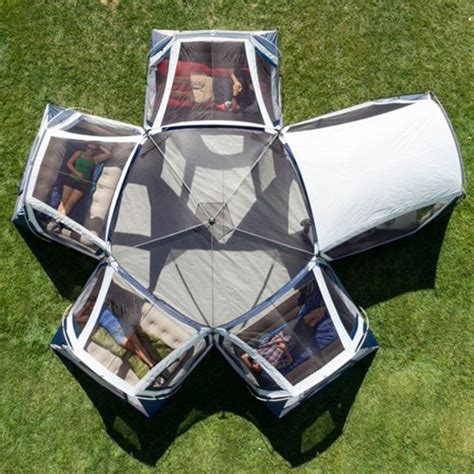 This 20-Person Tent Has Sleeping ‘Rooms,’ So Everyone in Your Family ...