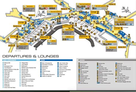 Amsterdam International Airport Map