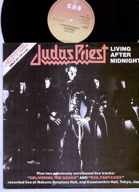 JUDAS PRIEST - LIVING AFTER MIDNIGHT - 12 INCH VINYL: Amazon.co.uk: Music