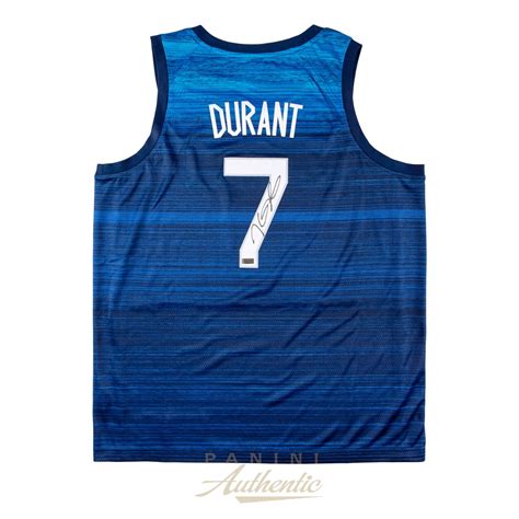 KEVIN DURANT AUTOGRAPHED BLUE NIKE REPLICA USA JERSEY ~LIMITED EDITION TO 50~ | Hall of Fame ...