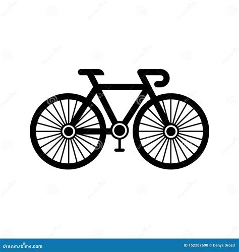 Bicycle Sign Icon Vector. Bike Illustration Symbol on White Isolated ...