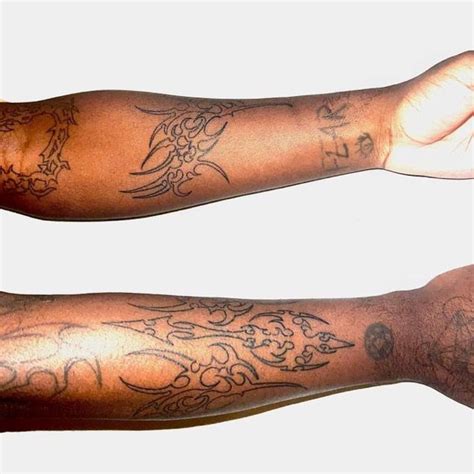 ken carson tats | Simple tattoos for guys, Cool tattoos, Dark skin tattoo