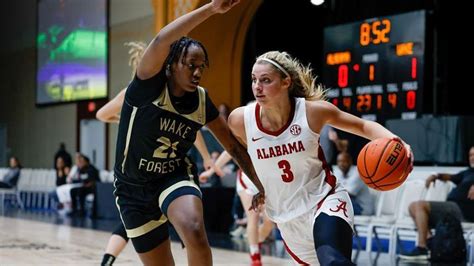 Alabama women's basketball splits results in trip to Bahamas