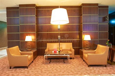 Emirates First Class Lounge Editorial Stock Photo - Image of chair ...