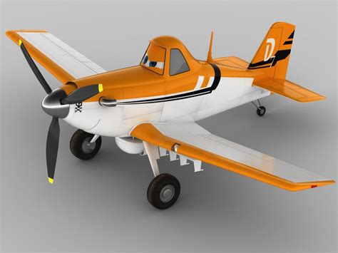 3d dusty crophopper planes model