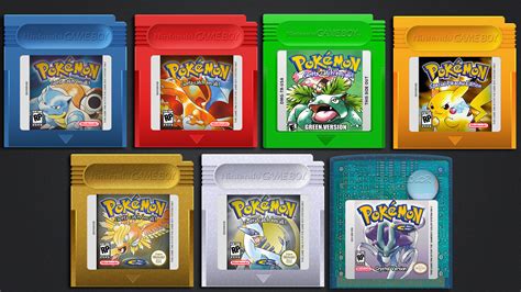 pokemon game art | Pokemon Games by Vitalovitalo Pokemon Gameboy Games, All Pokemon Games, List ...